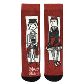Mary Blair Novelty Women Crew Printed Socks - 1 Pair
